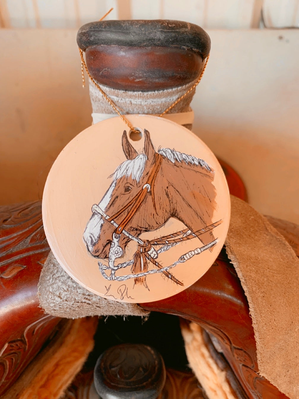 Holly Ornament