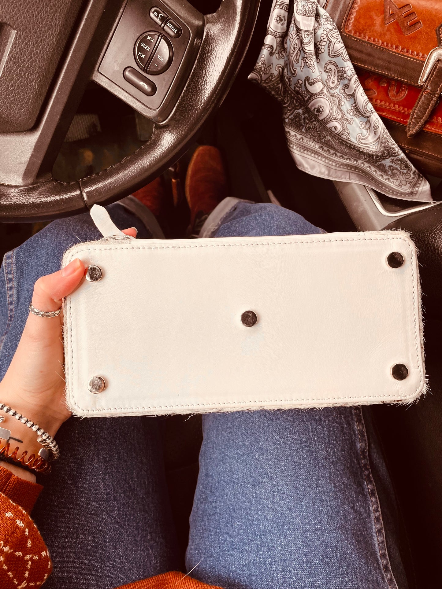 Wild Roan π¦ Cowhide Case