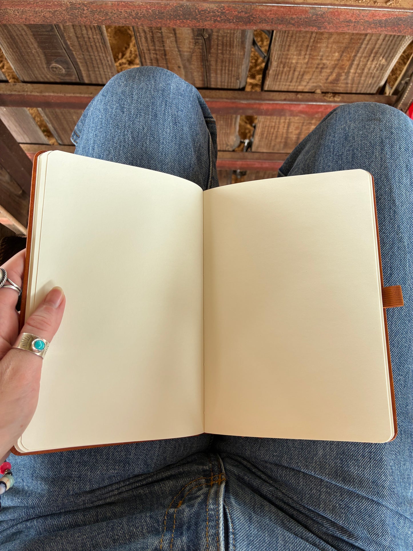 Buckskin Blank Notebook
