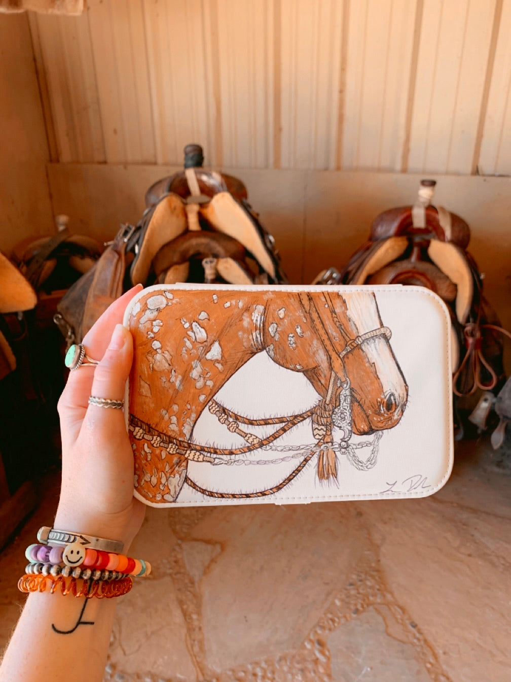 LARGE White Appy Case