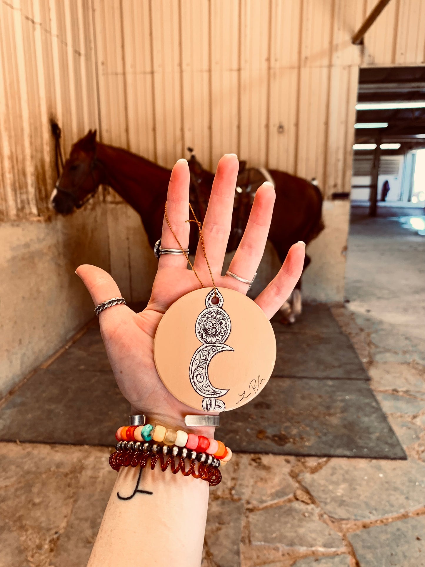 Moon Bit Ornament