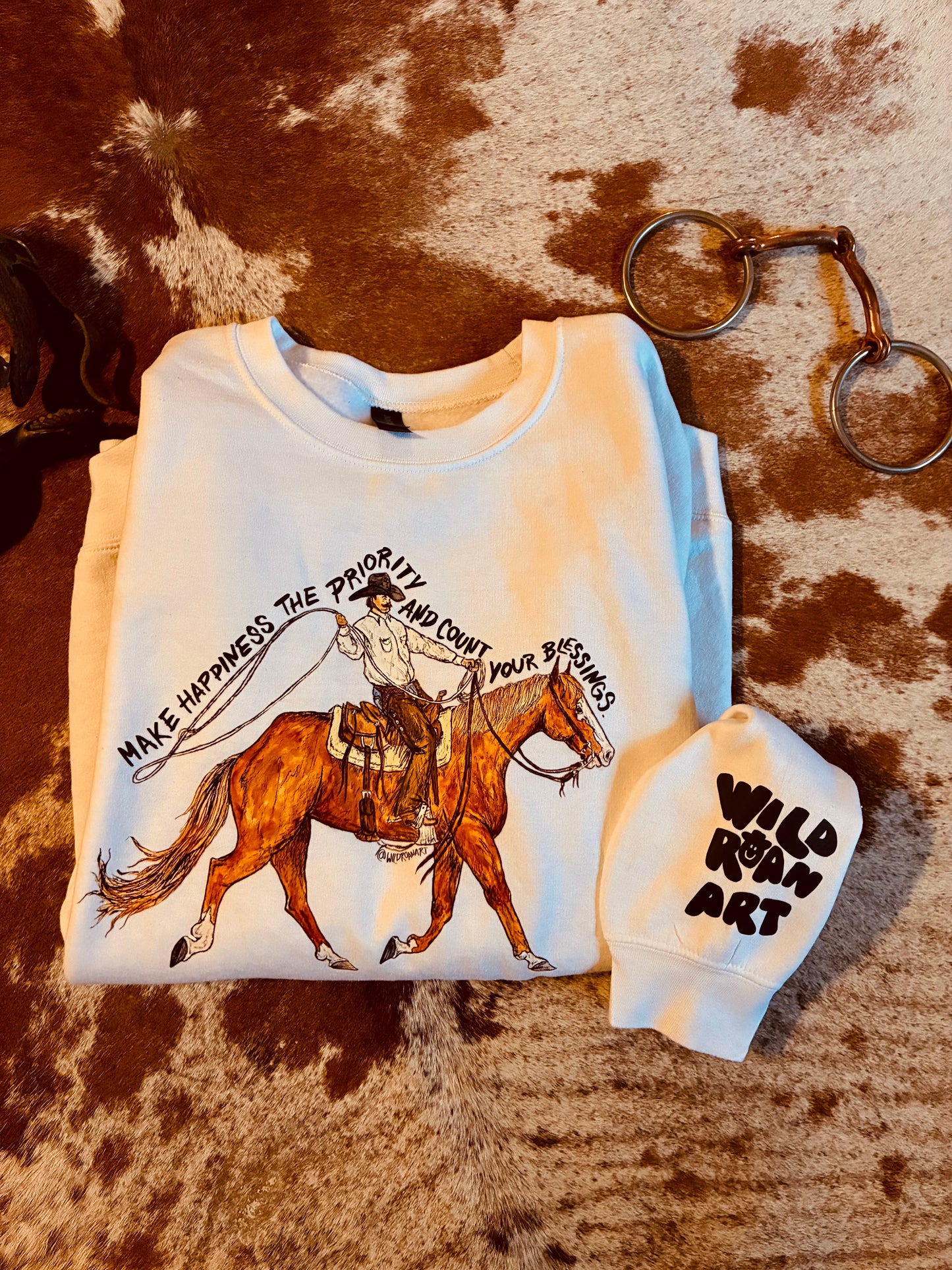 DISCOUNTED White Crewneck XL