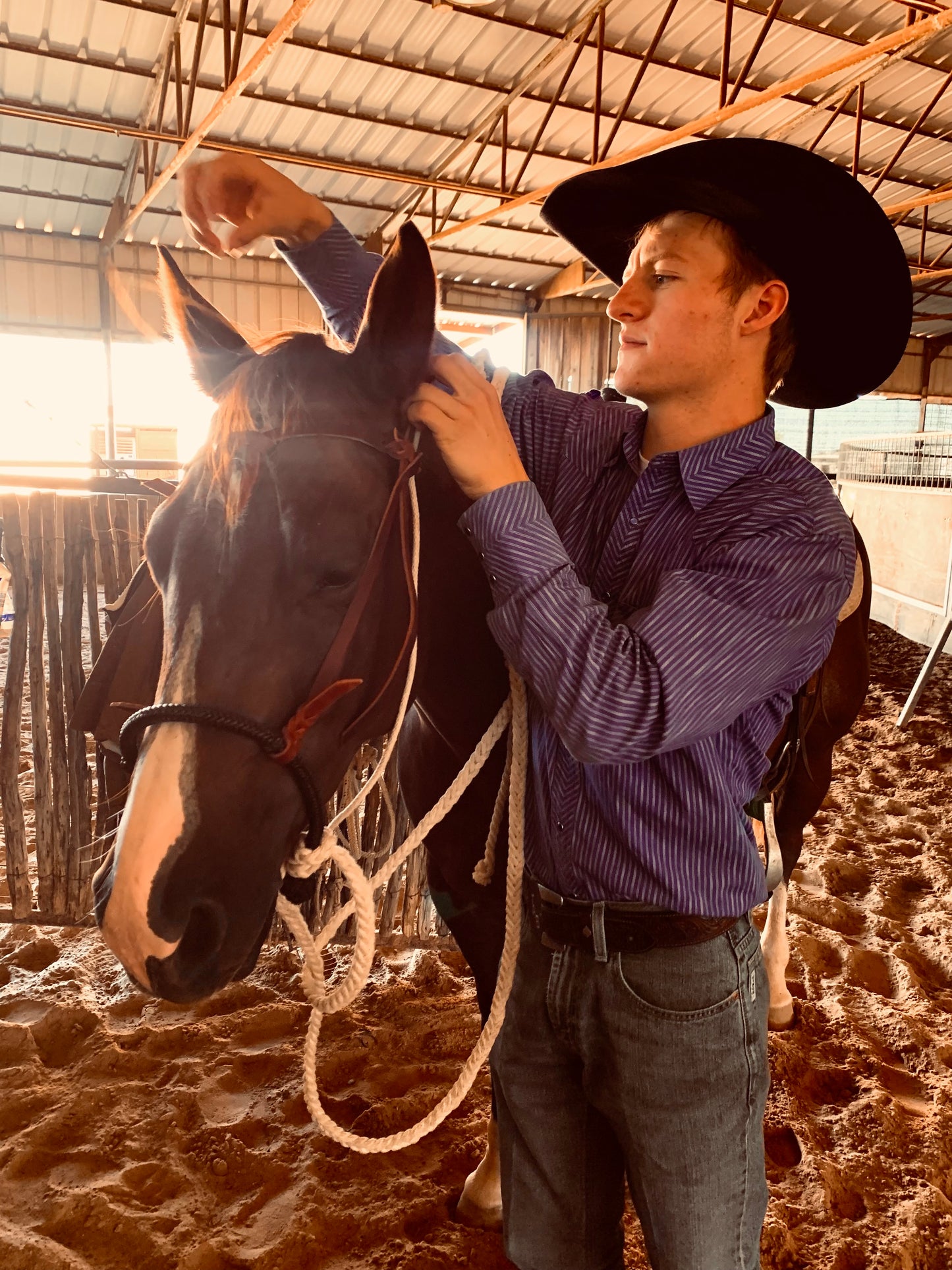 Handmade Loping Hackamore
