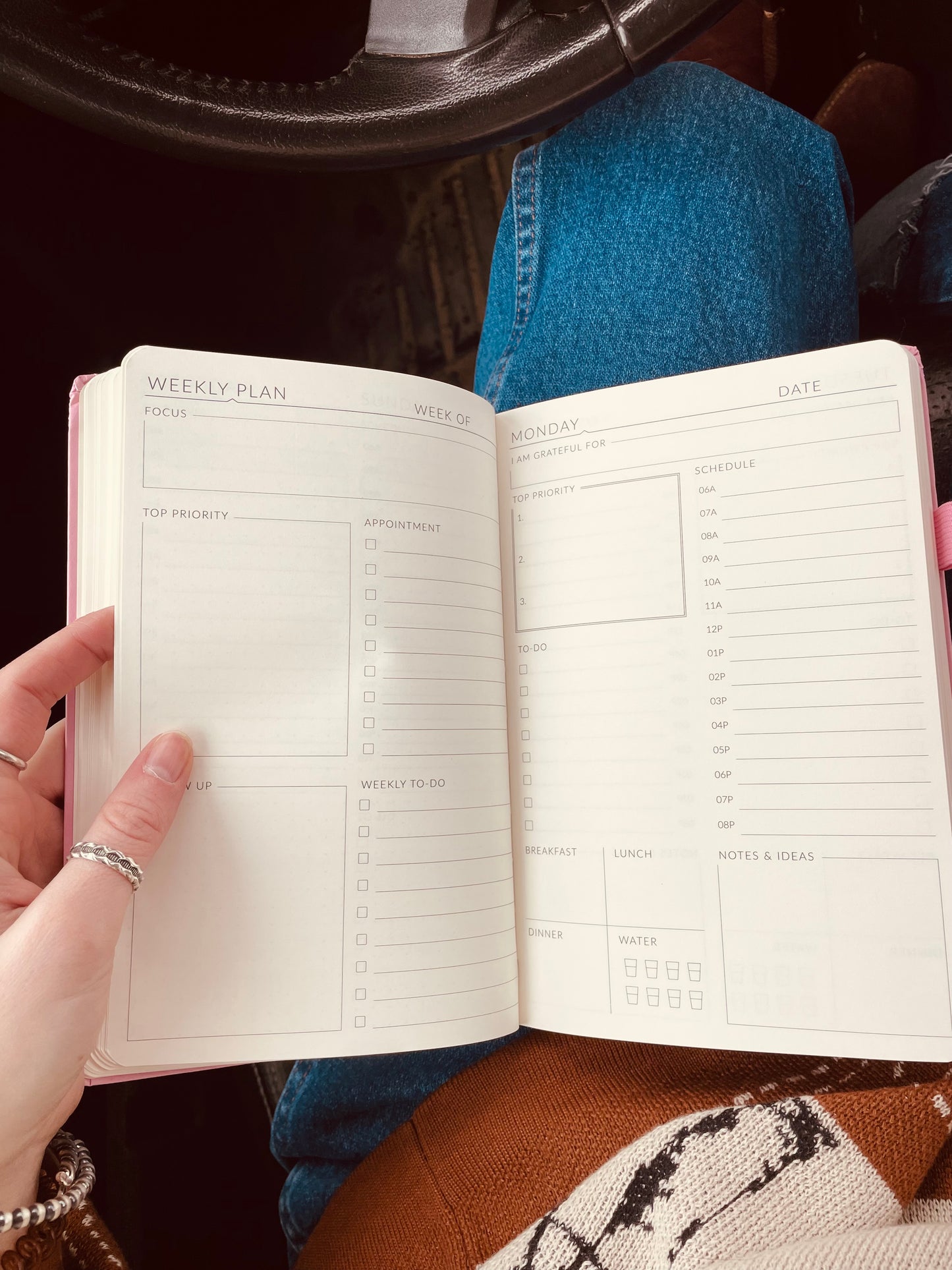 Cut Em Off Undated Planner