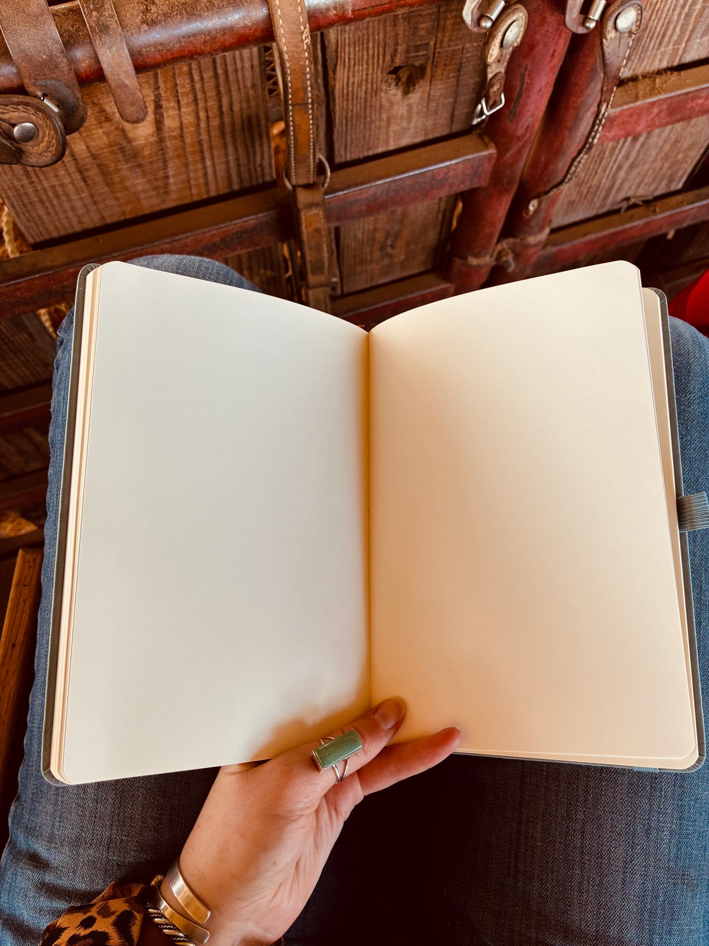 Henry Blue Blank Notebook