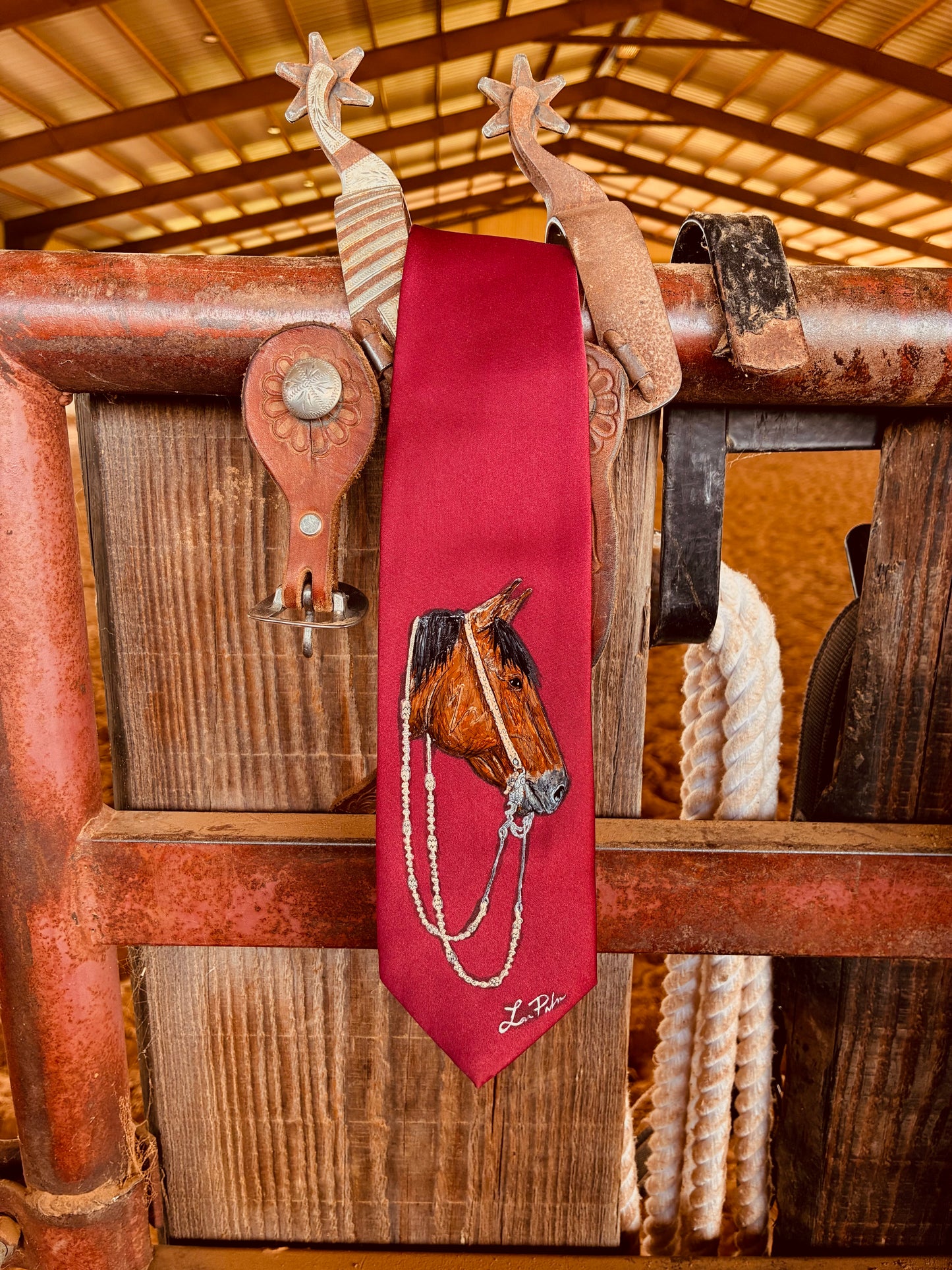 Poncho Handpainted Necktie