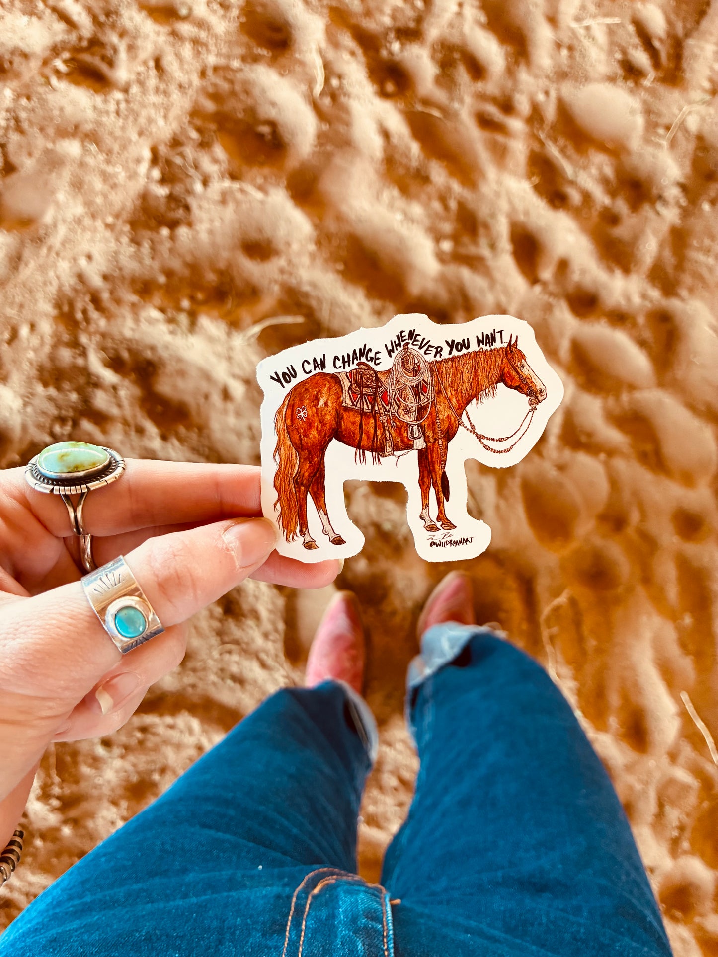 You Can Change Sticker