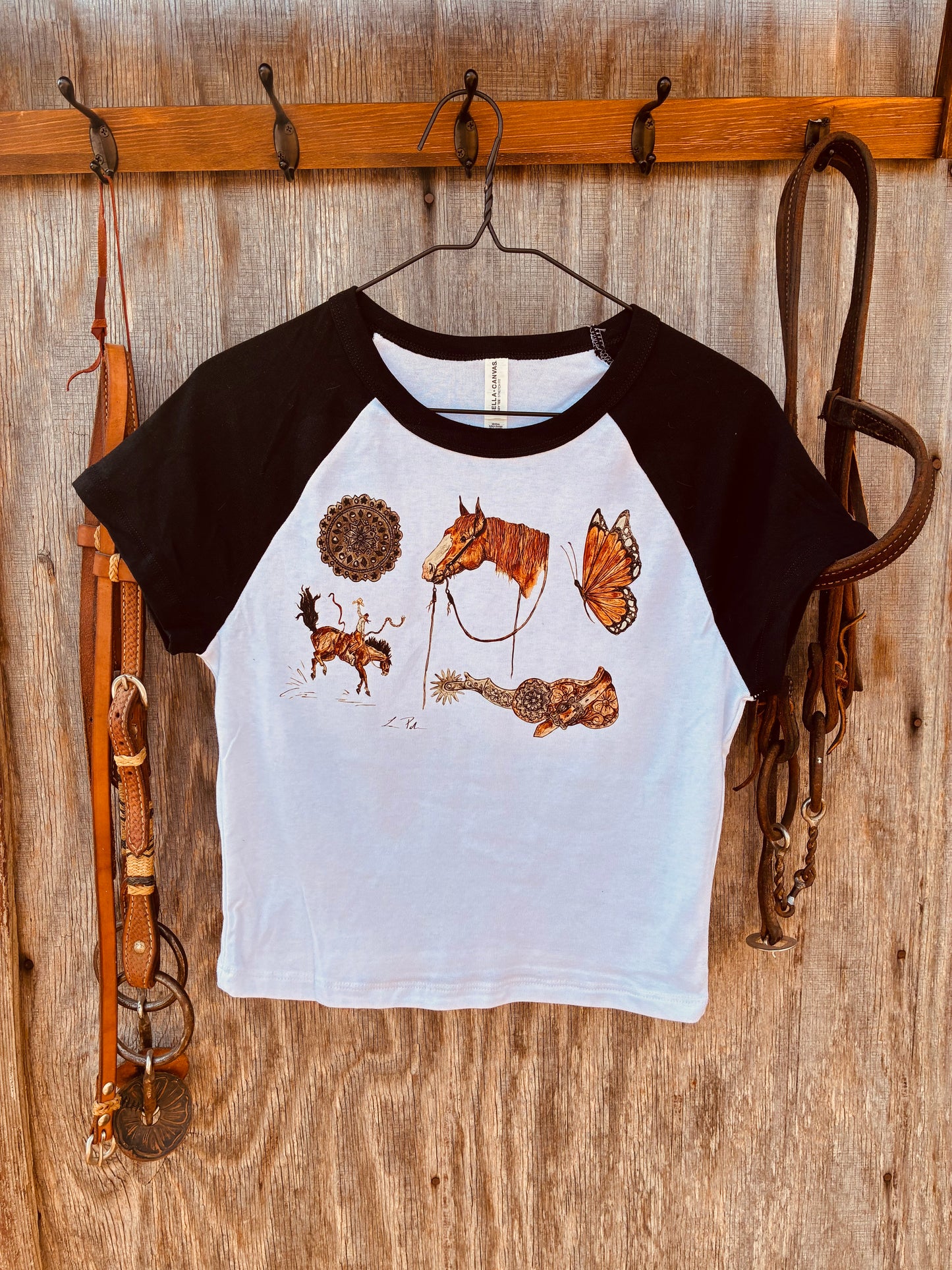 Fraulein Black Baby Tee