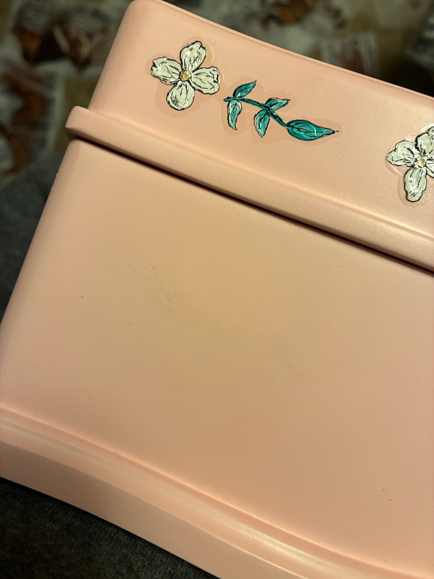Scarlett HANDPAINTED Wooden Jewelry Music Box