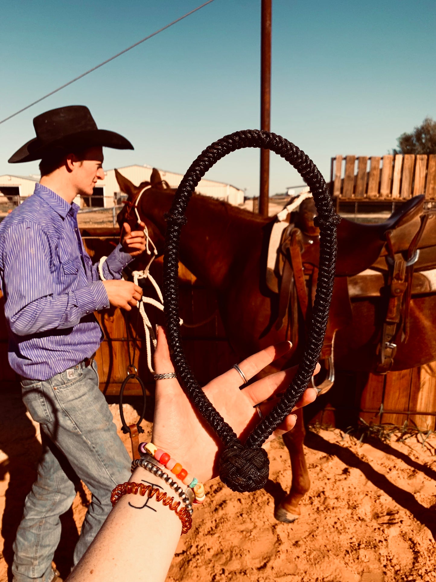 Handmade Loping Hackamore