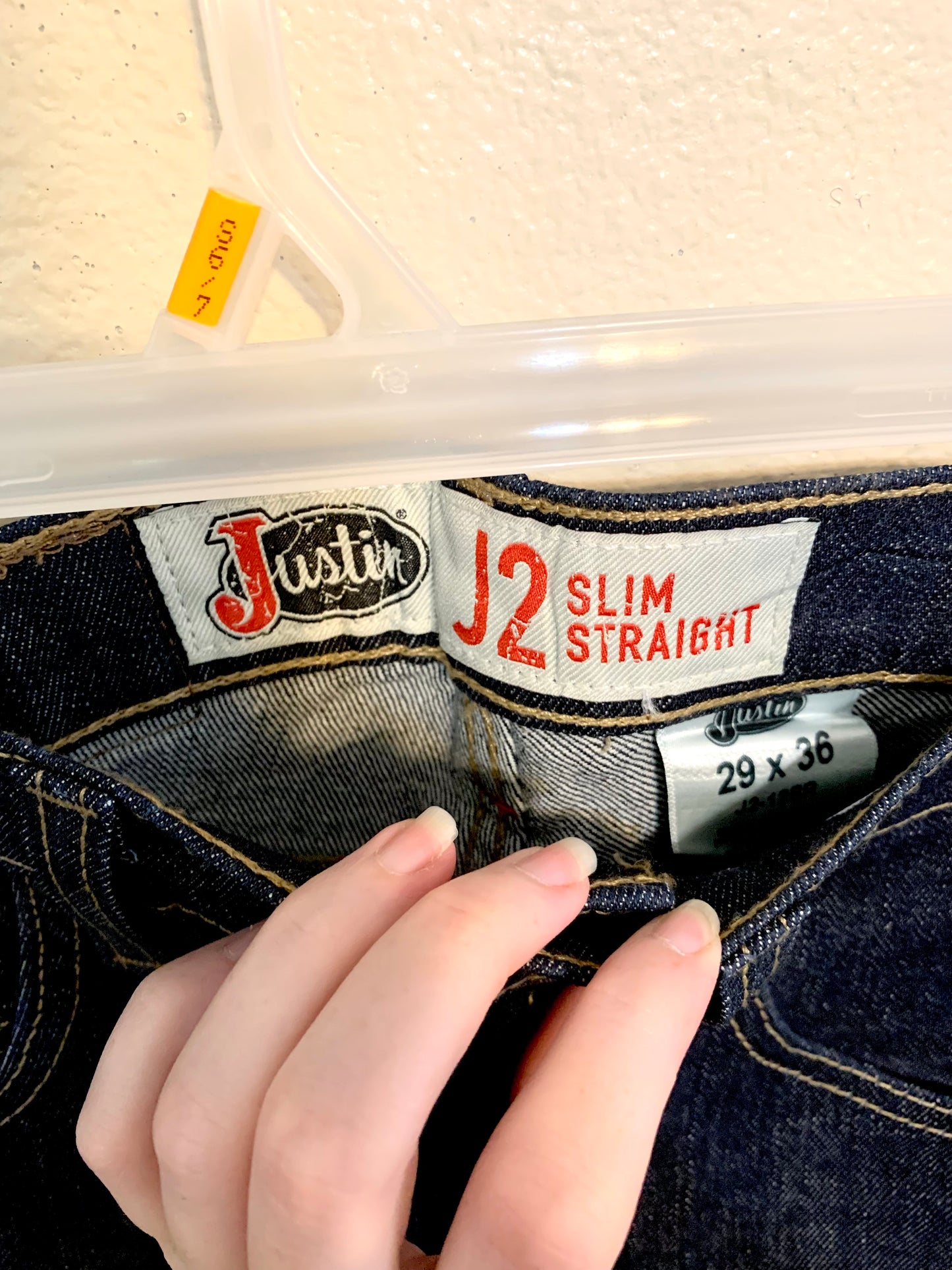 Men’s Brand New Justin Jeans 29x36