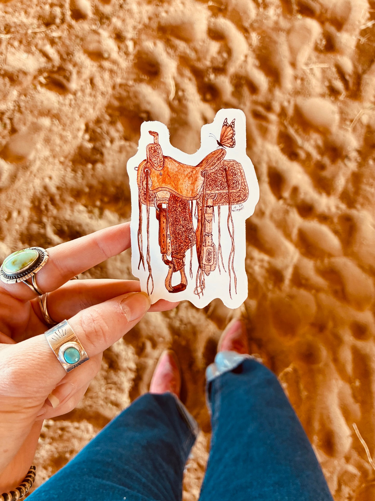 Flutterby Ride Sticker