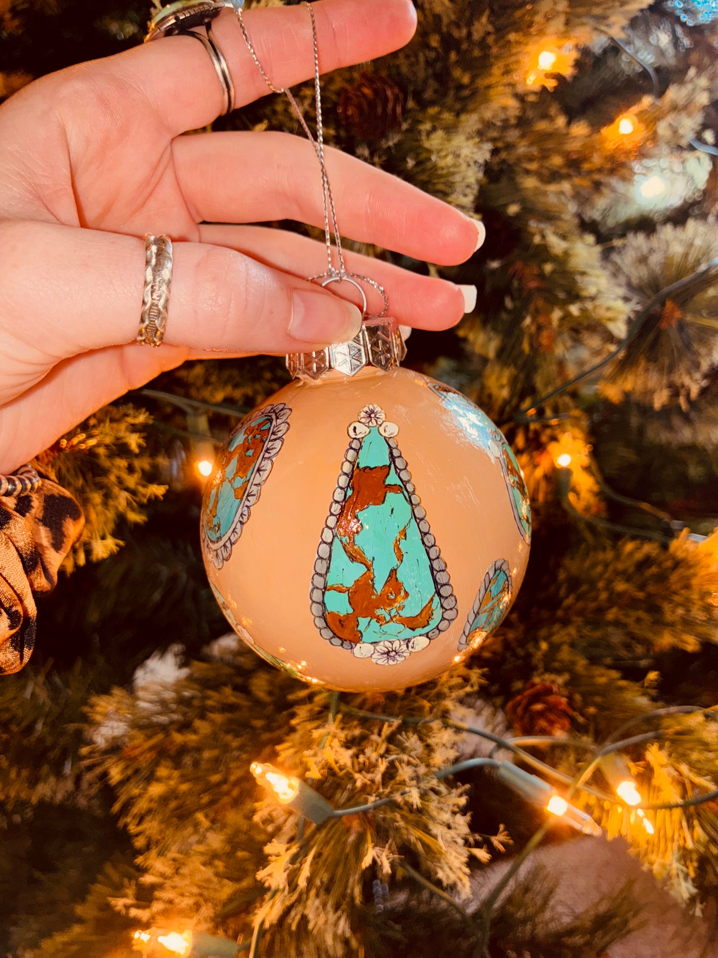 Joli Large HANDPAINTED Ornament