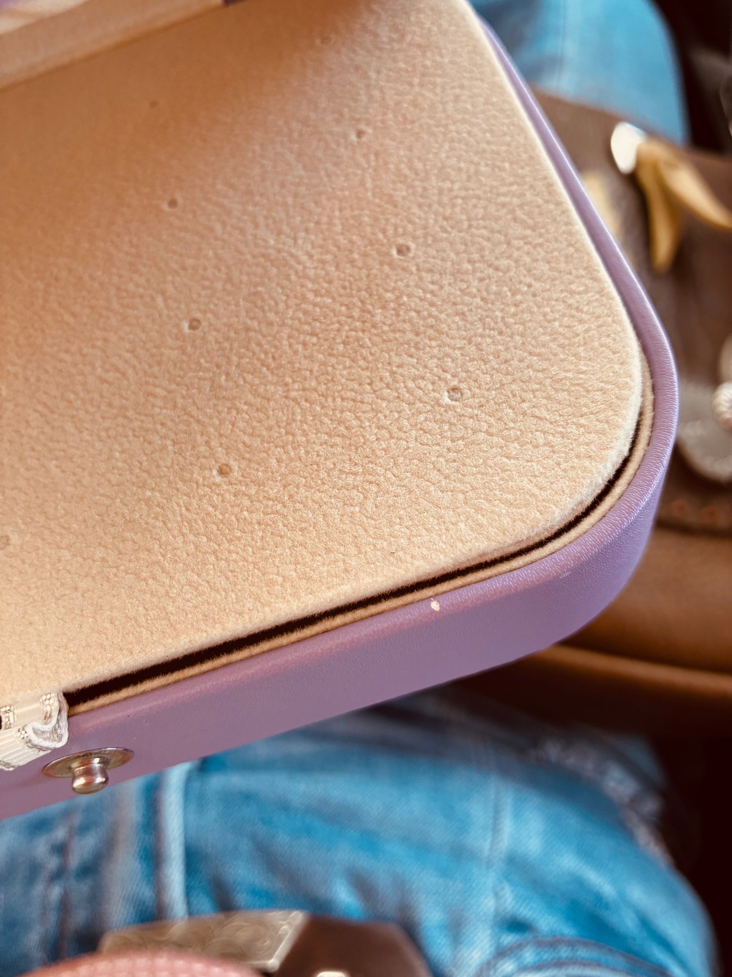 Blue Baby Purple Medium Jewelry Case
