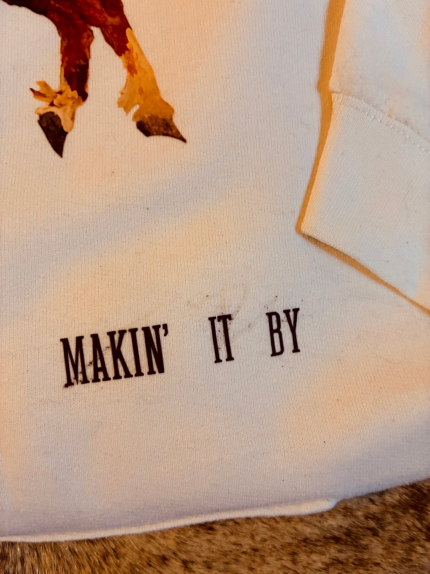 DISCOUNTED White Hoodie M