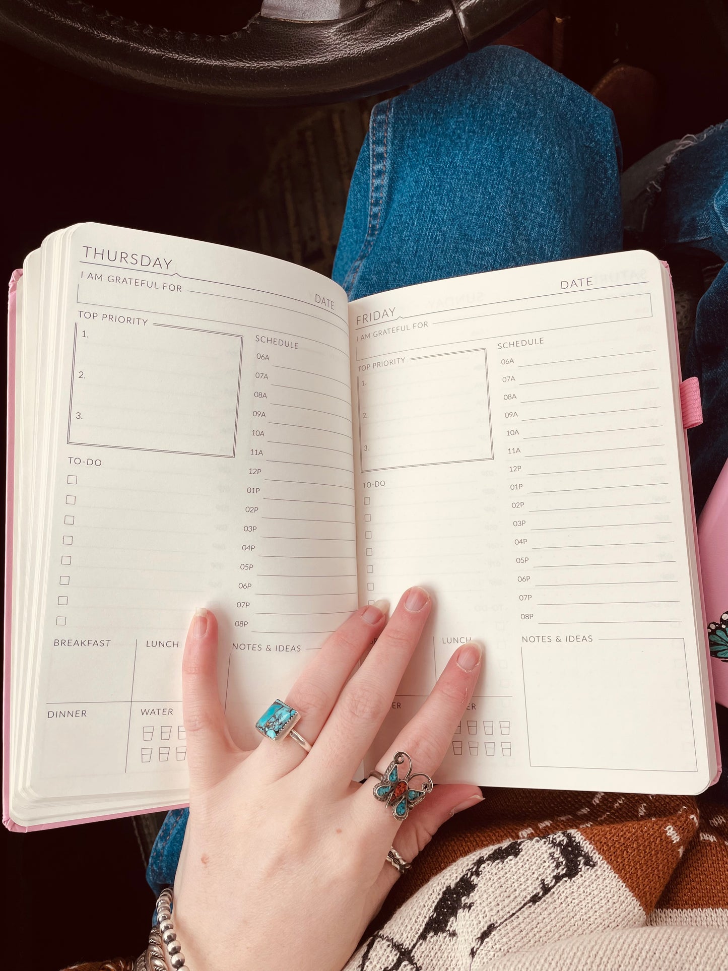 Cut Em Off Undated Planner