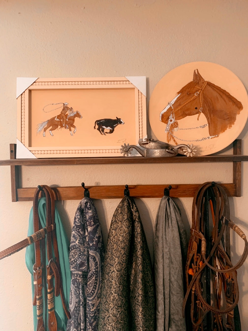 Almost Got ‘Em Framed Painting