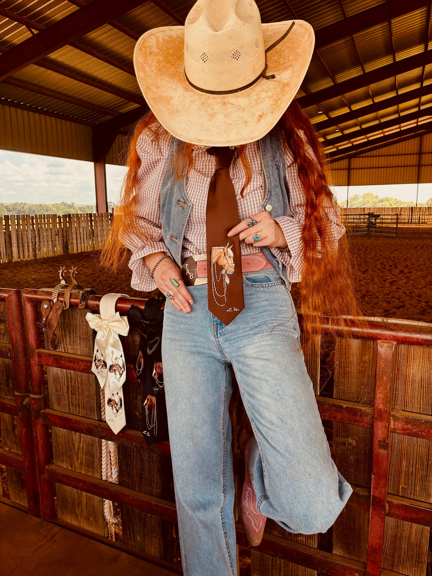 Taos Handpainted Necktie