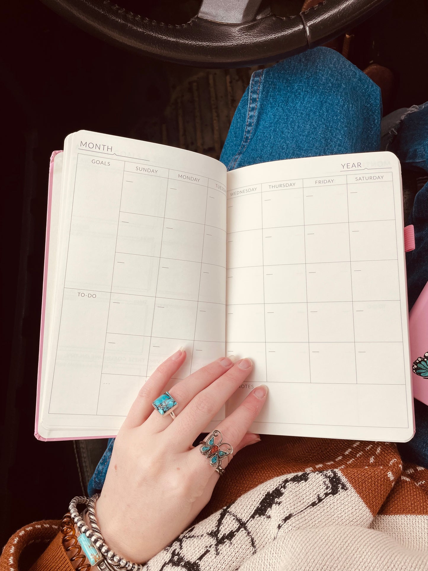 Cut Em Off Undated Planner