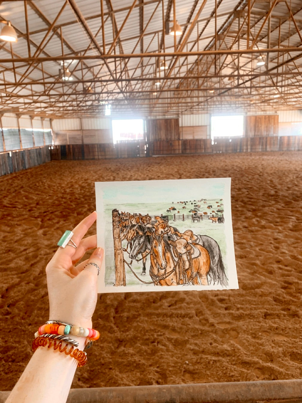 Gathering ORIGINAL Painting