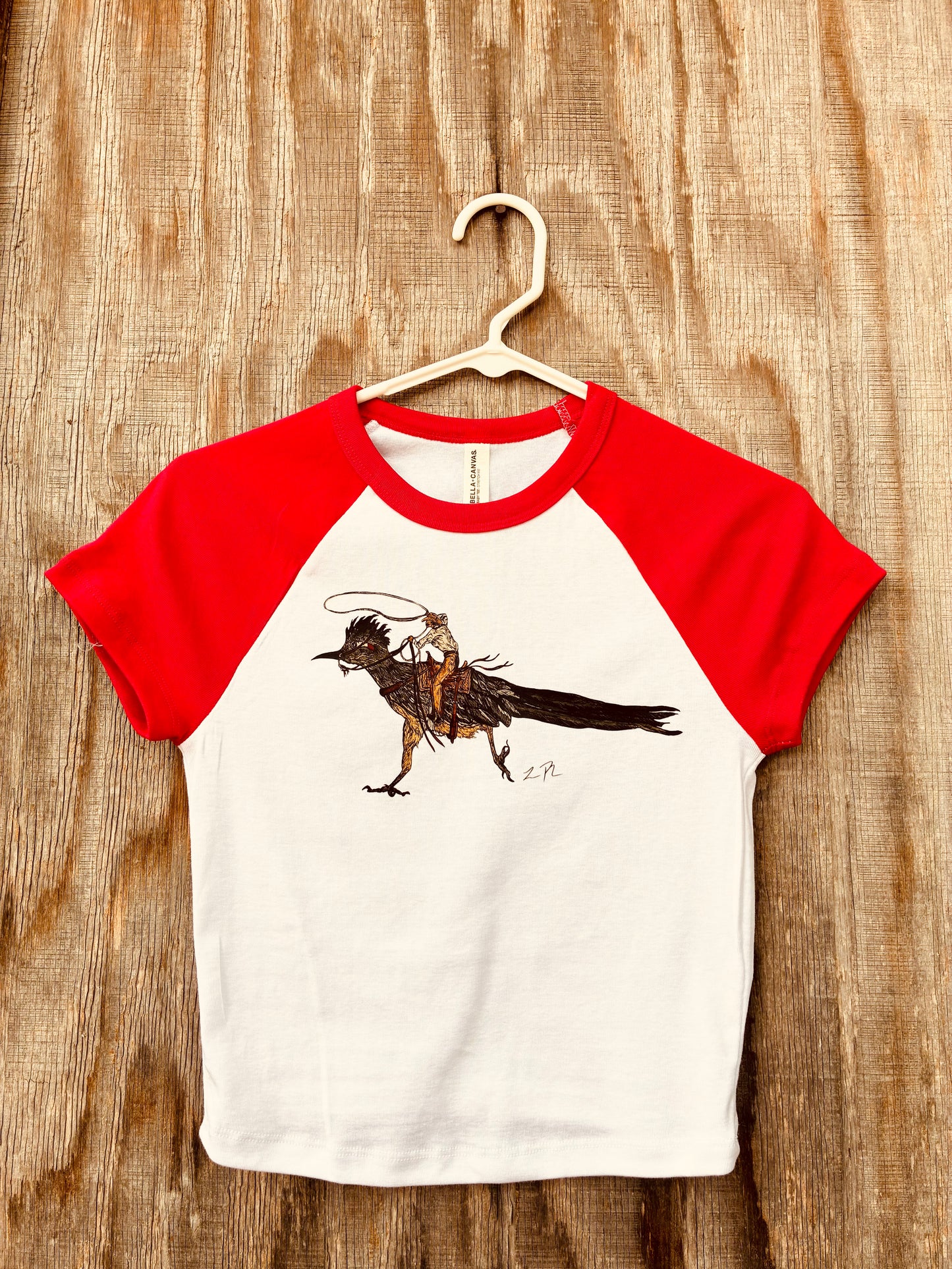 Roadrunner Red Baby Tee