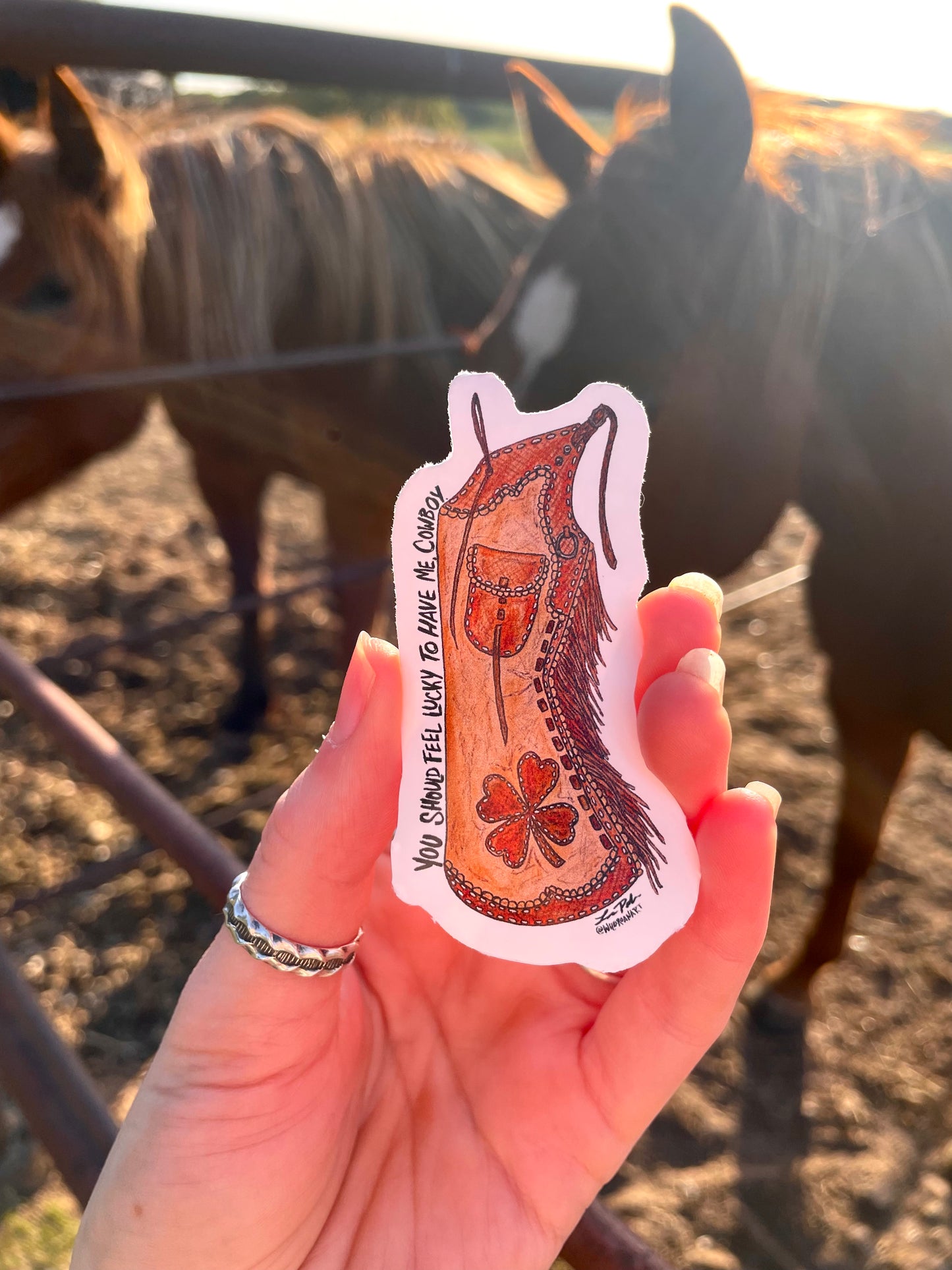 Lucky Chaps Sticker