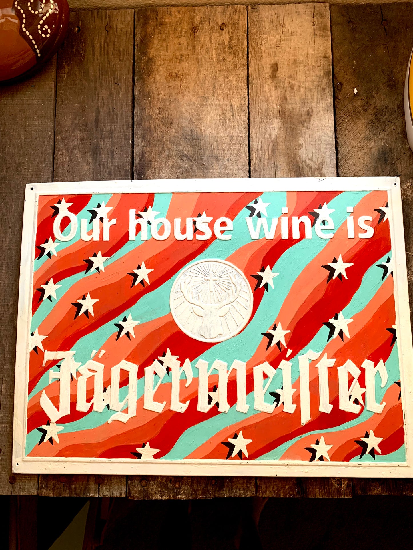 Jager Painted Sign