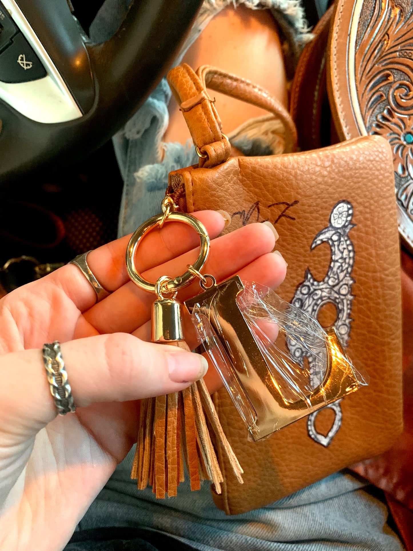 L Bit Wristlet Wallet