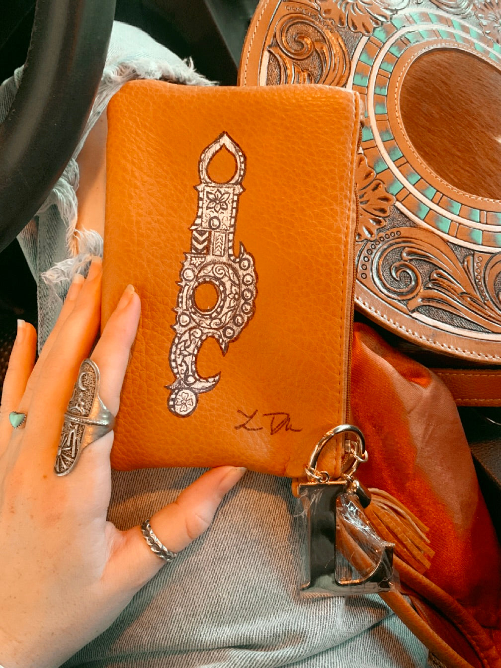 L Bit Wristlet Wallet