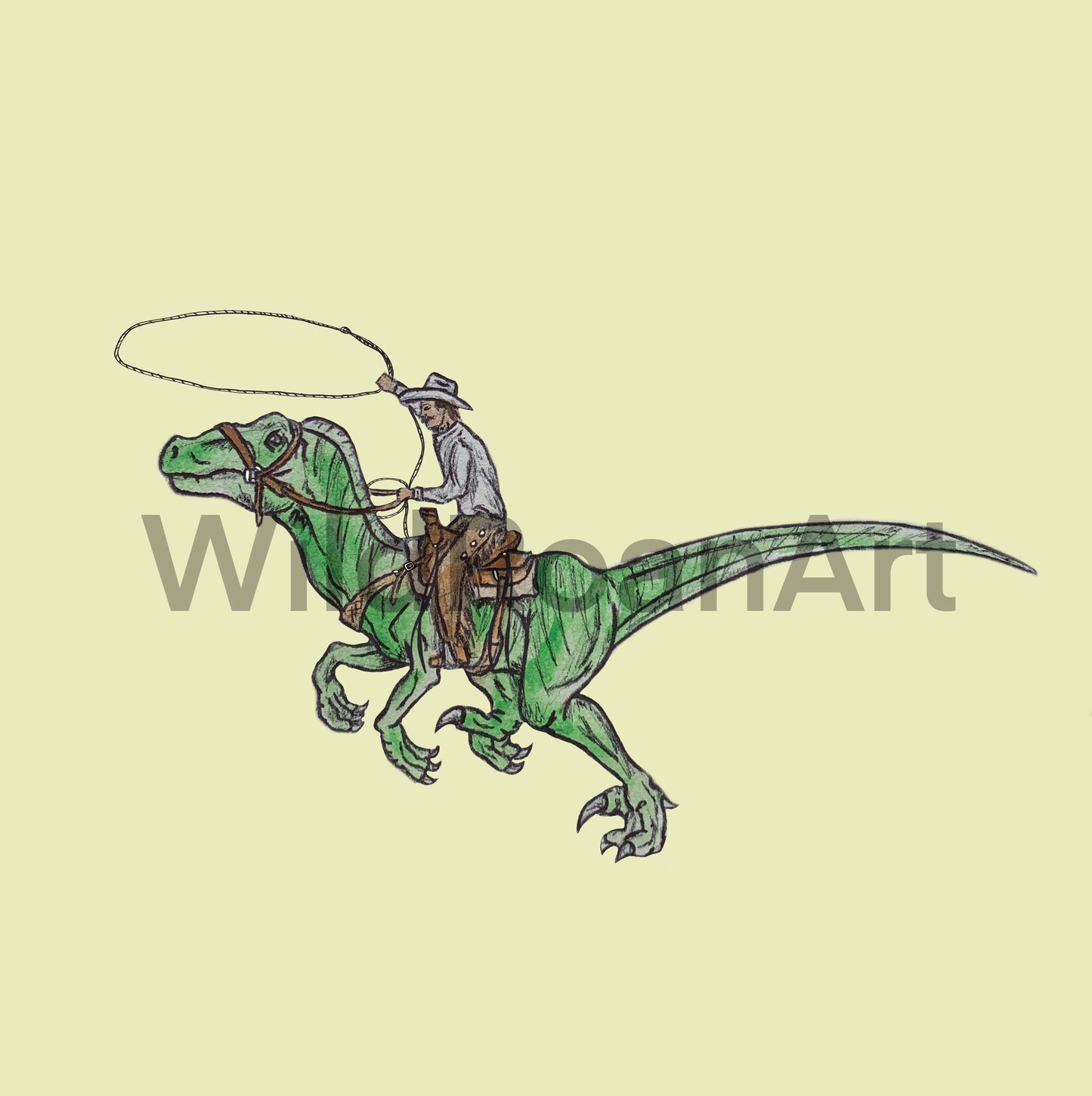 Roping Dino Digital Design