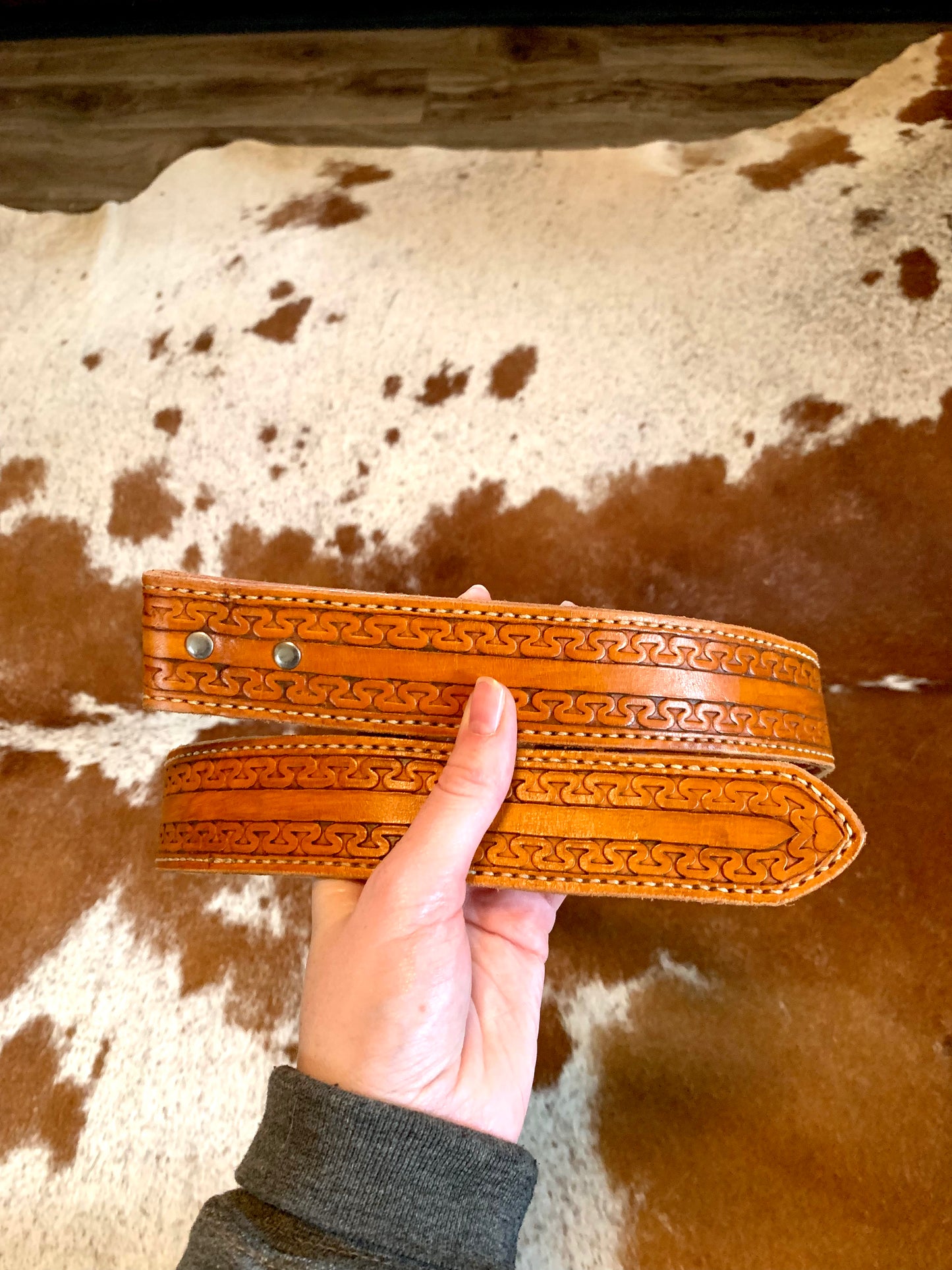 Thick Leather Belt