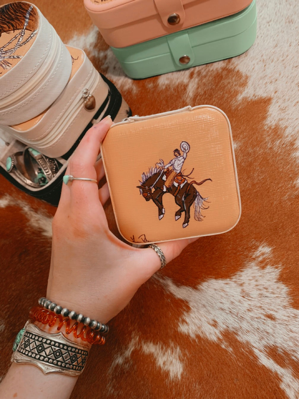 Mirror Mini Jewelry Case