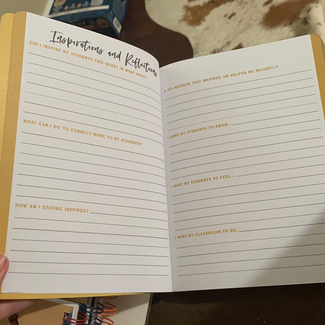 Teacher Reflection Journal