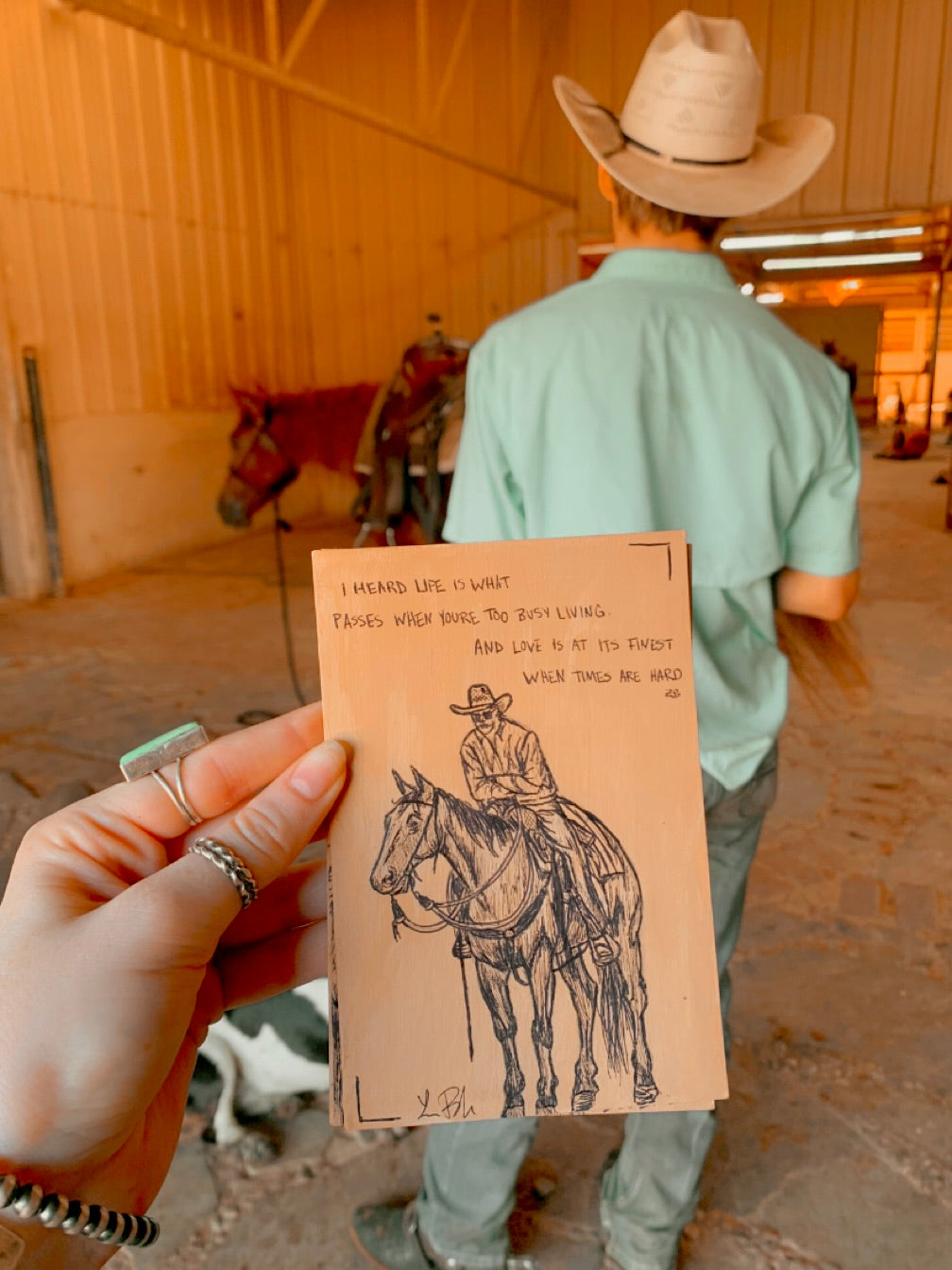 Passes Postcard