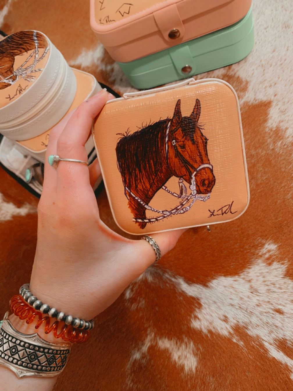Mirror Mini Jewelry Case