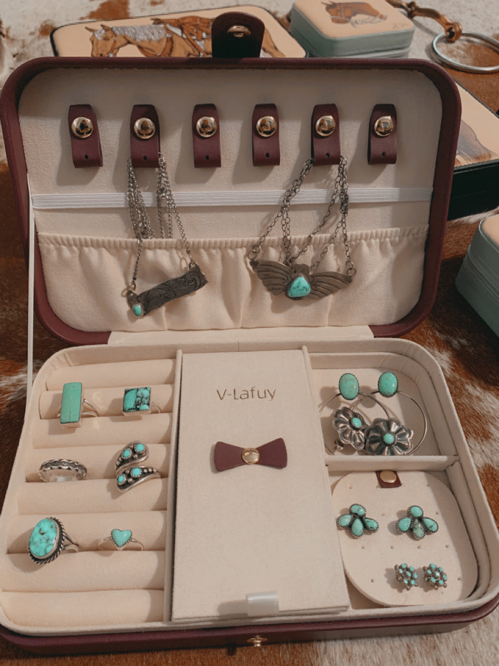 LARGE Maroon Kelly Case