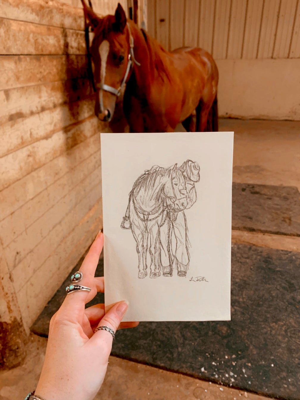 Cowboy Card
