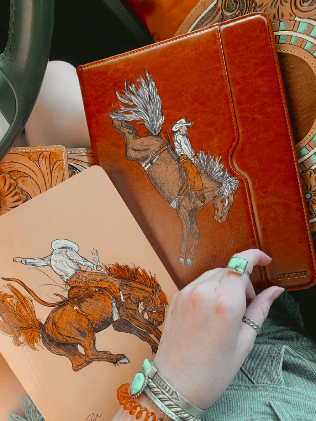 Handpainted IPad Case