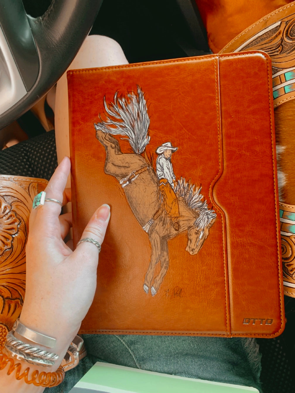Handpainted IPad Case