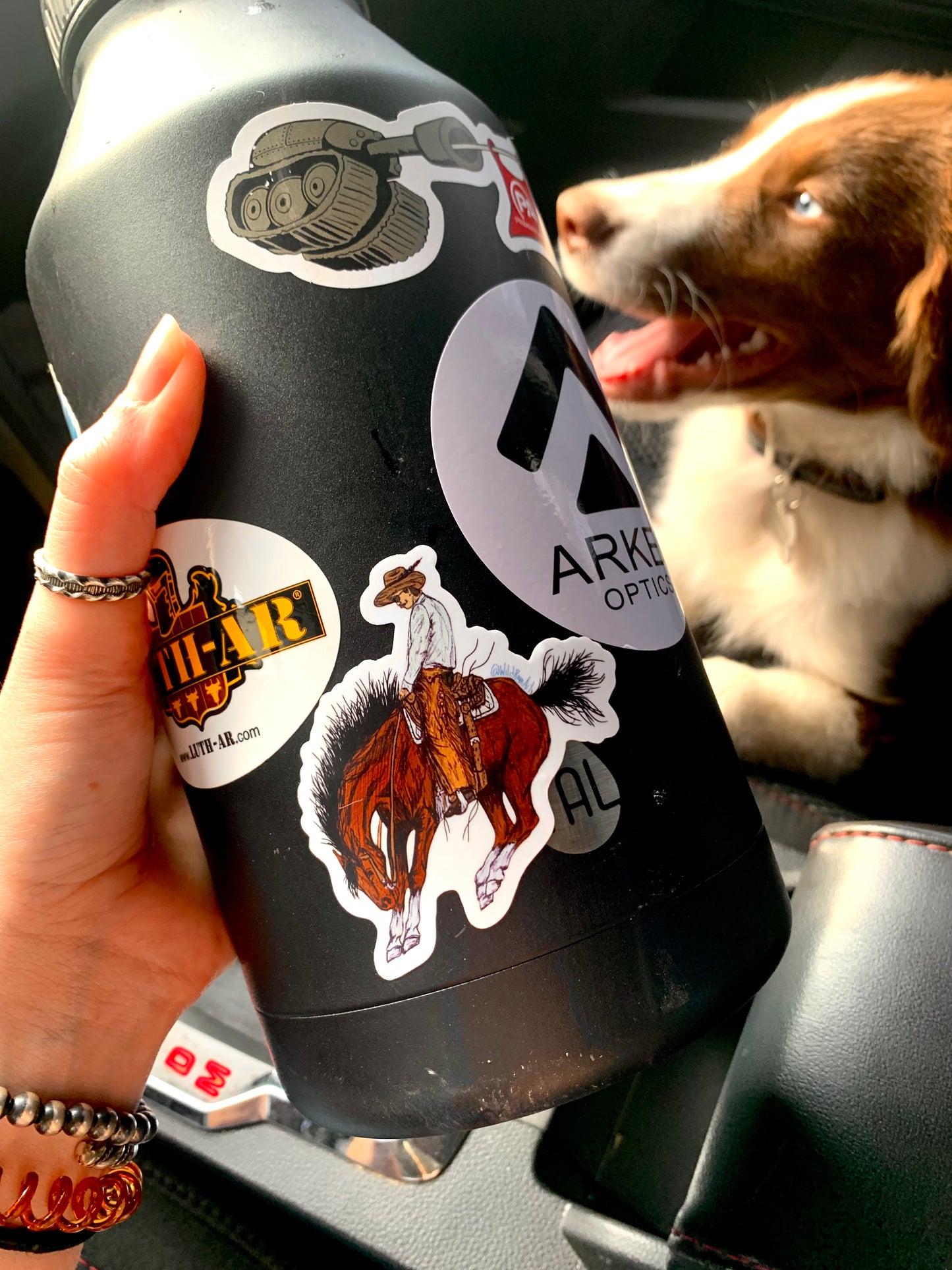 Broncy Sticker