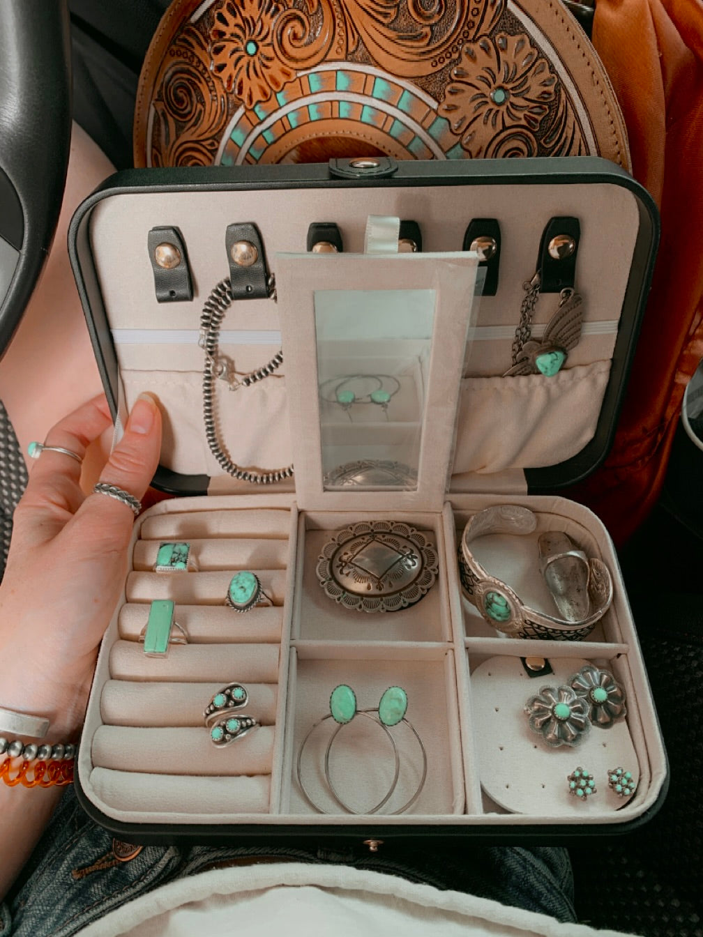 LARGE Black Ava Case