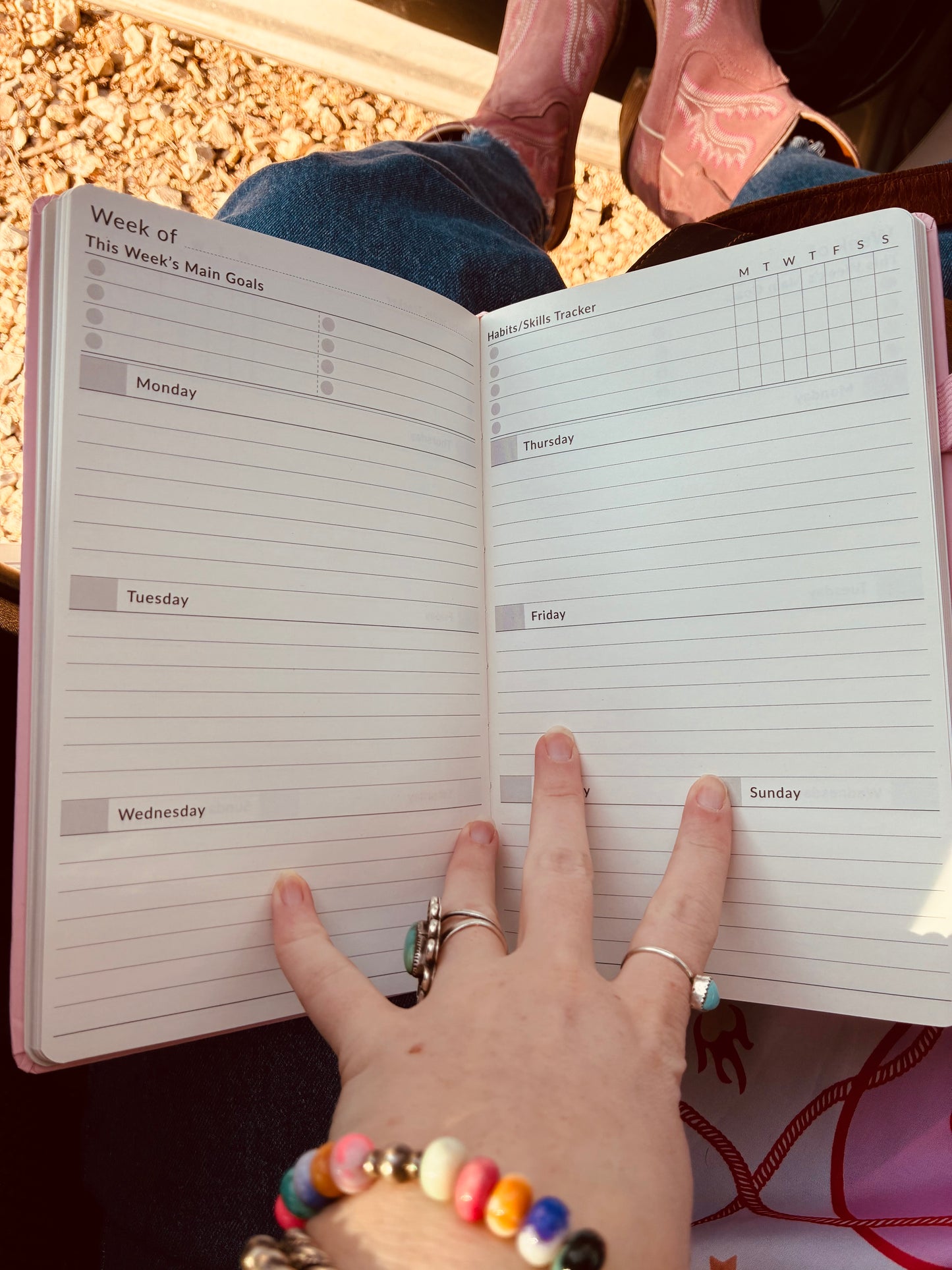 How Lucky Undated Planner