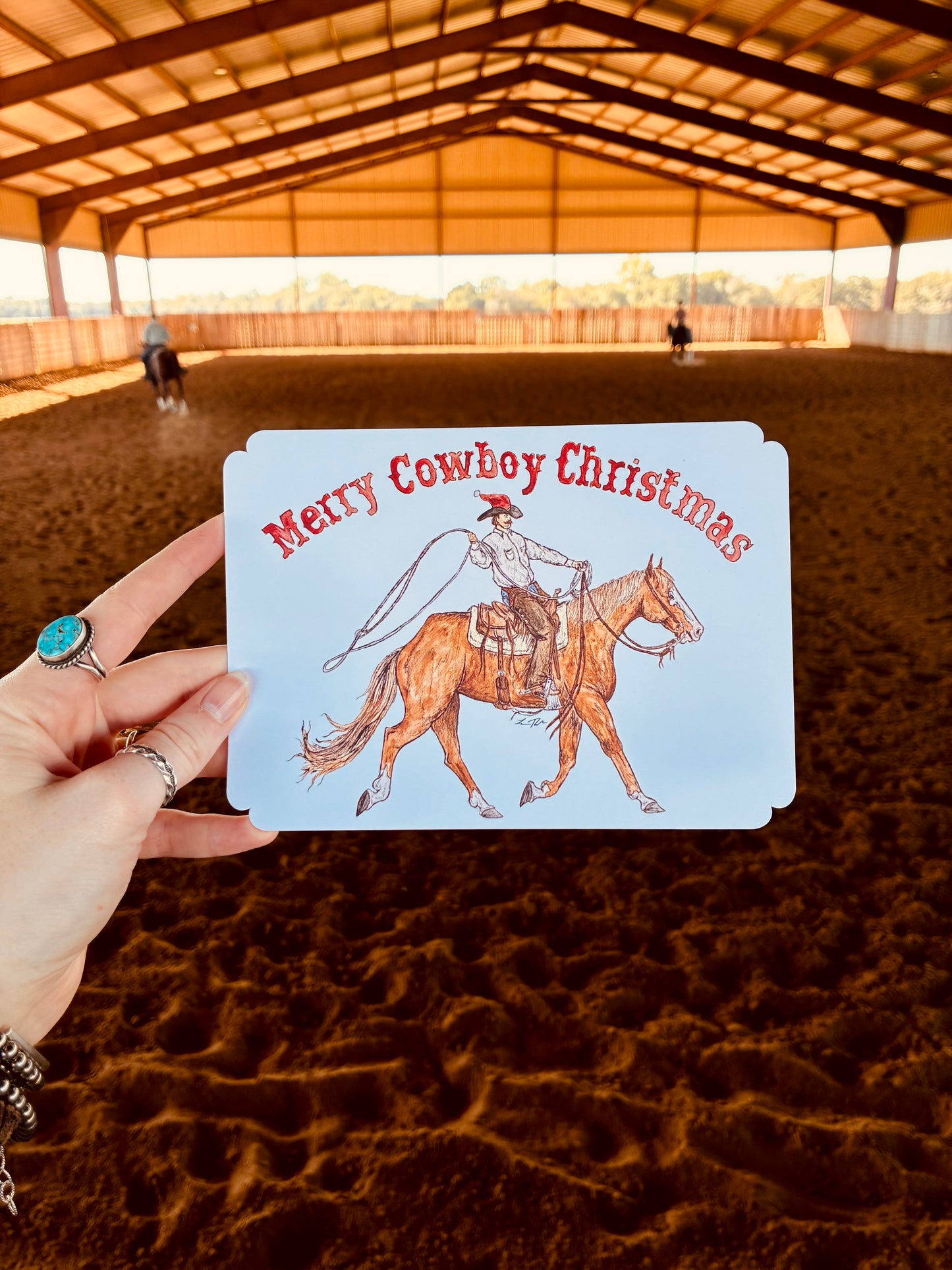 Wild Roan Art Christmas Cards