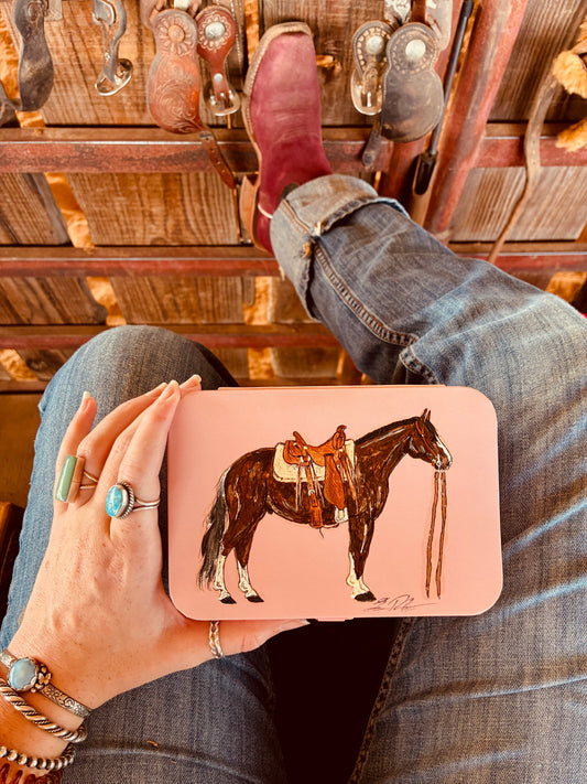 Heaven Small 2 Layer Pink Case