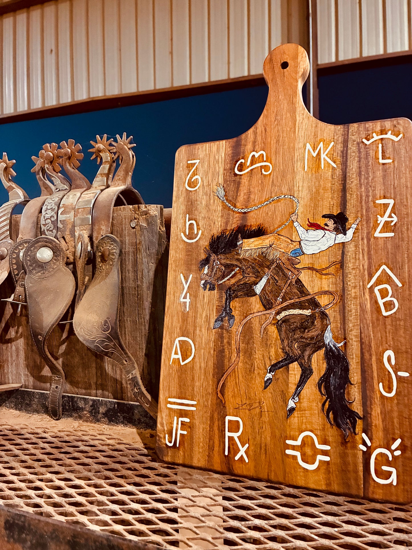 Bronc Wooden Cutting Board