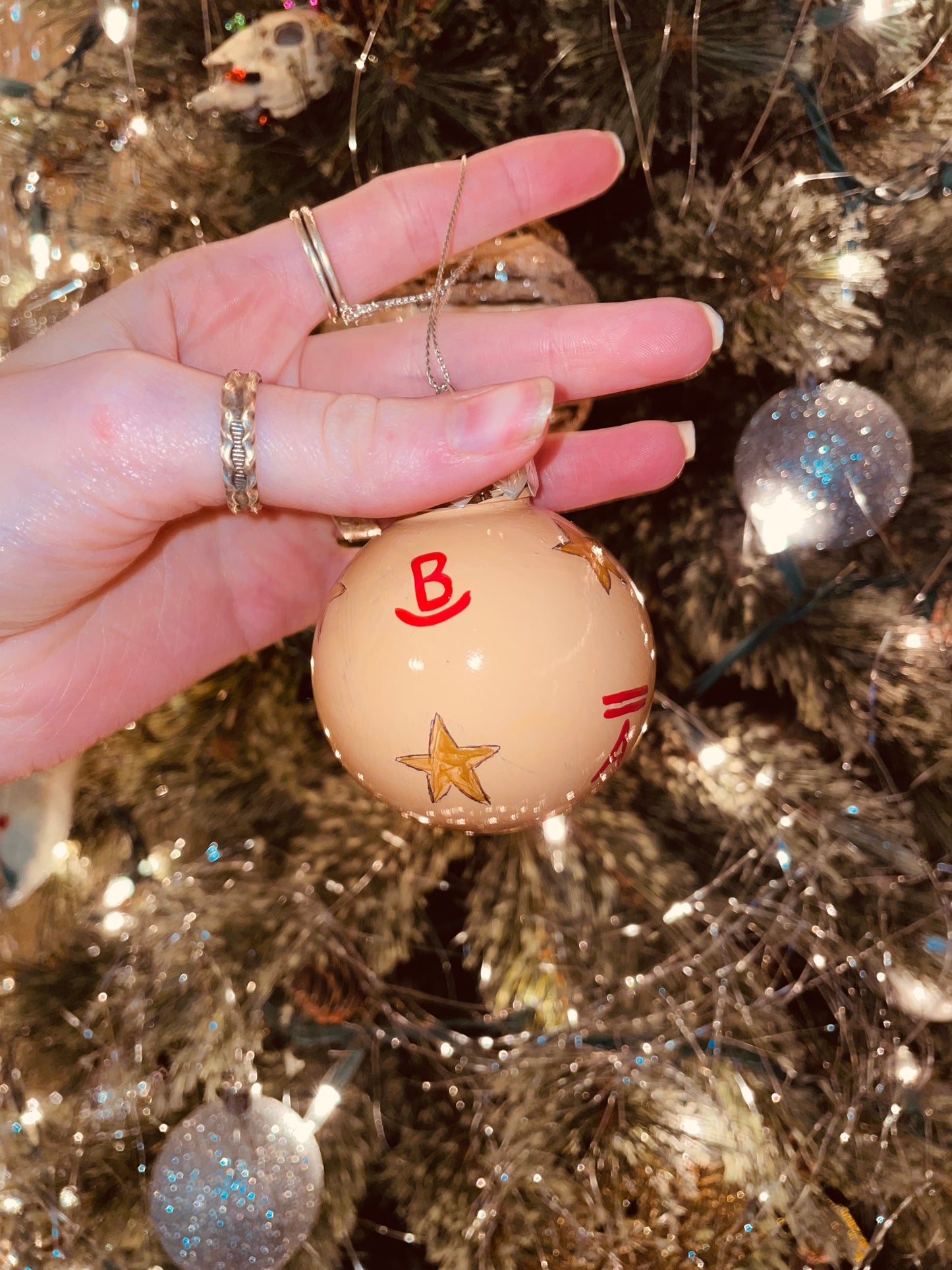 Roman HANDPAINTED Ornament