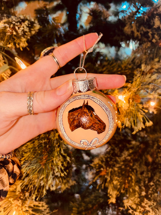 Reed Small HANDPAINTED Ornament