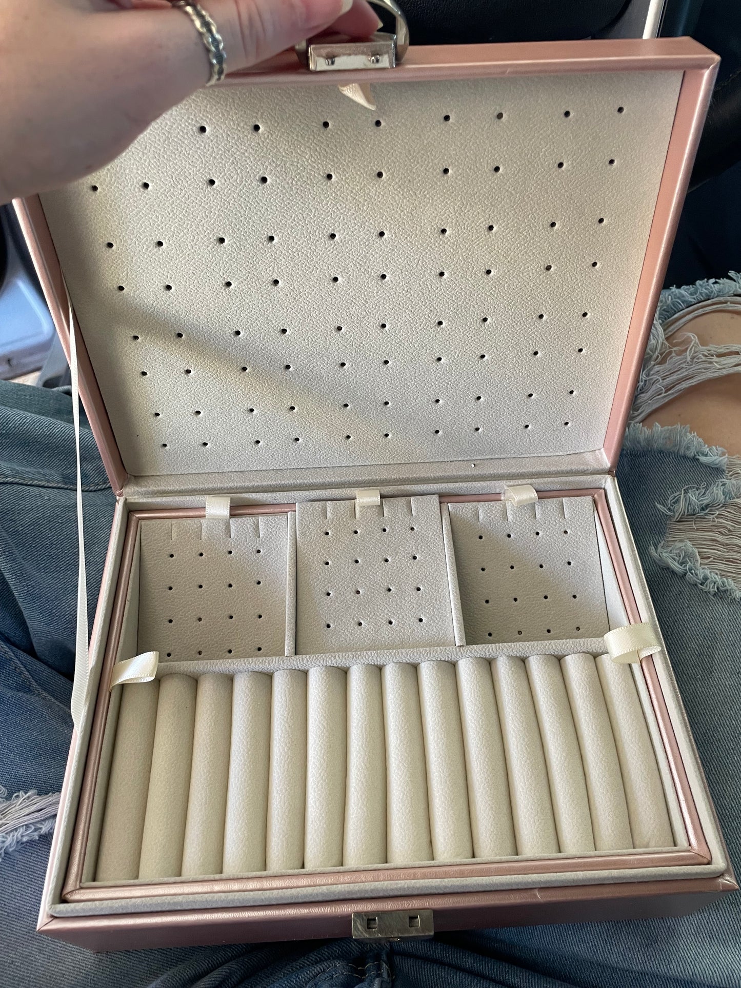 Rank XL Pink Jewelry Box