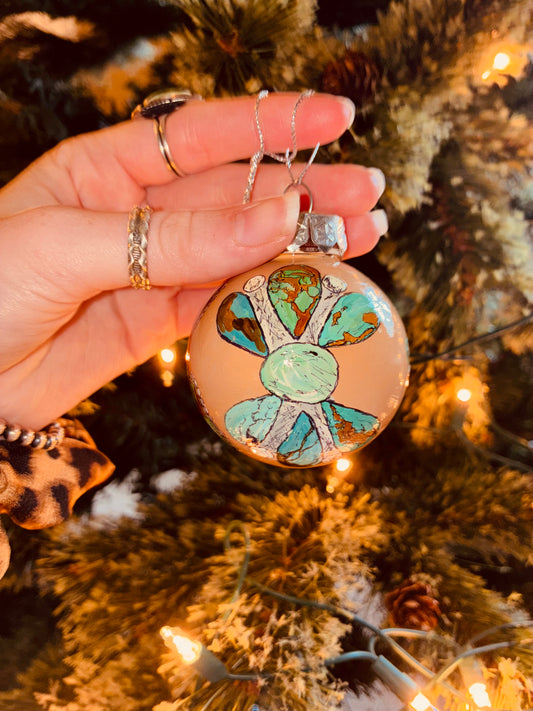 Cora Small HANDPAINTED Ornament