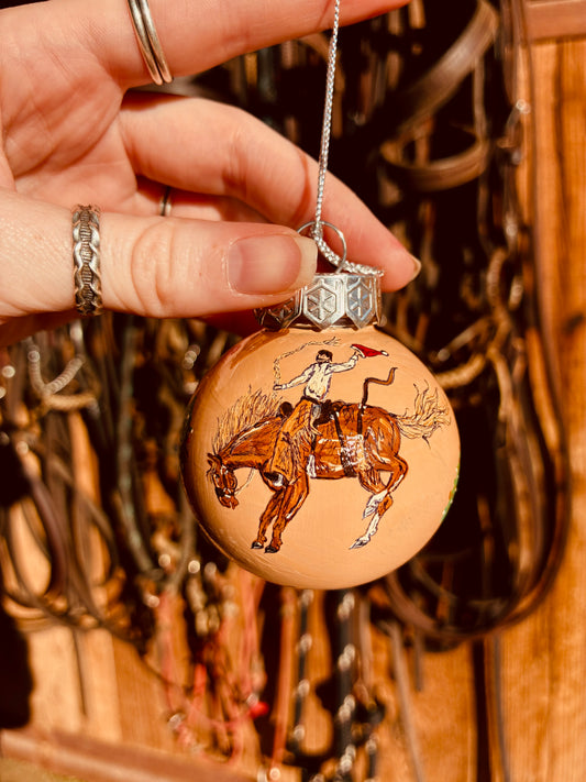 Tree Farm Small HANDPAINTED Ornament